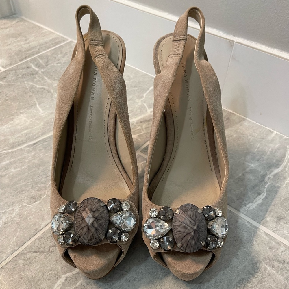 Zara Woman Platform Heels